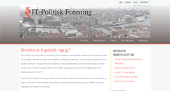 Desktop Screenshot of itpol.dk