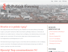 Tablet Screenshot of itpol.dk